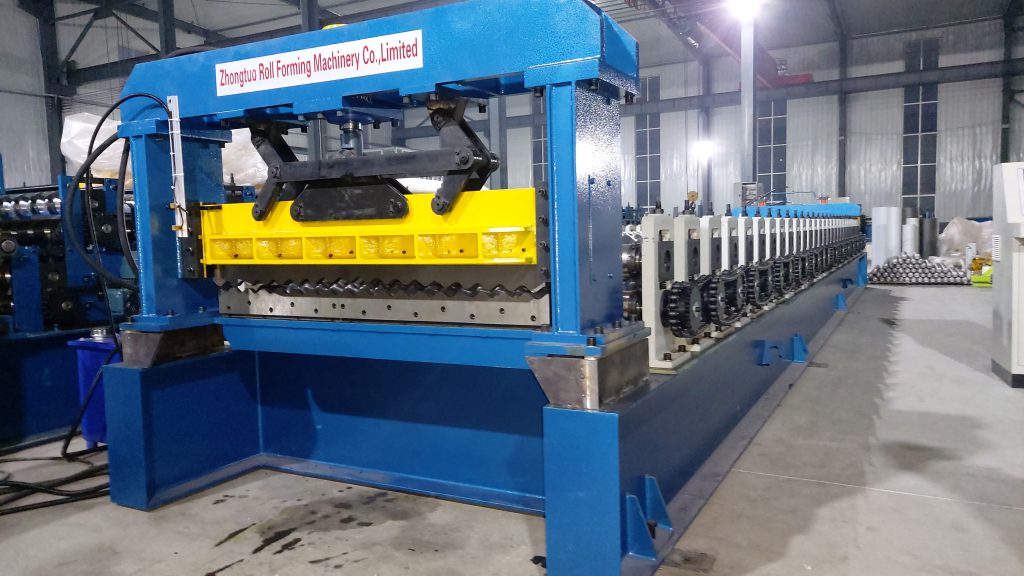Metal roofing sheet corrugation mahcine roll forming machine