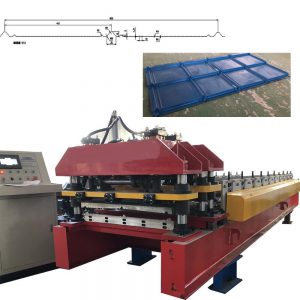 Indonesia popular glazed tile roofing sheet machine