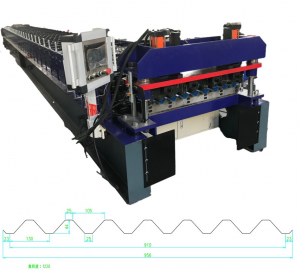 roofing sheet roll forming machine