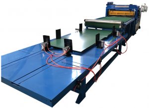 Cut to Length Line with Decoiler and Stacker