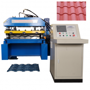 Longtile roofing roll forming machine