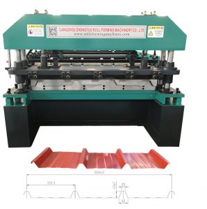 TR4 Roof Sheet Rolling Machine for Peru market