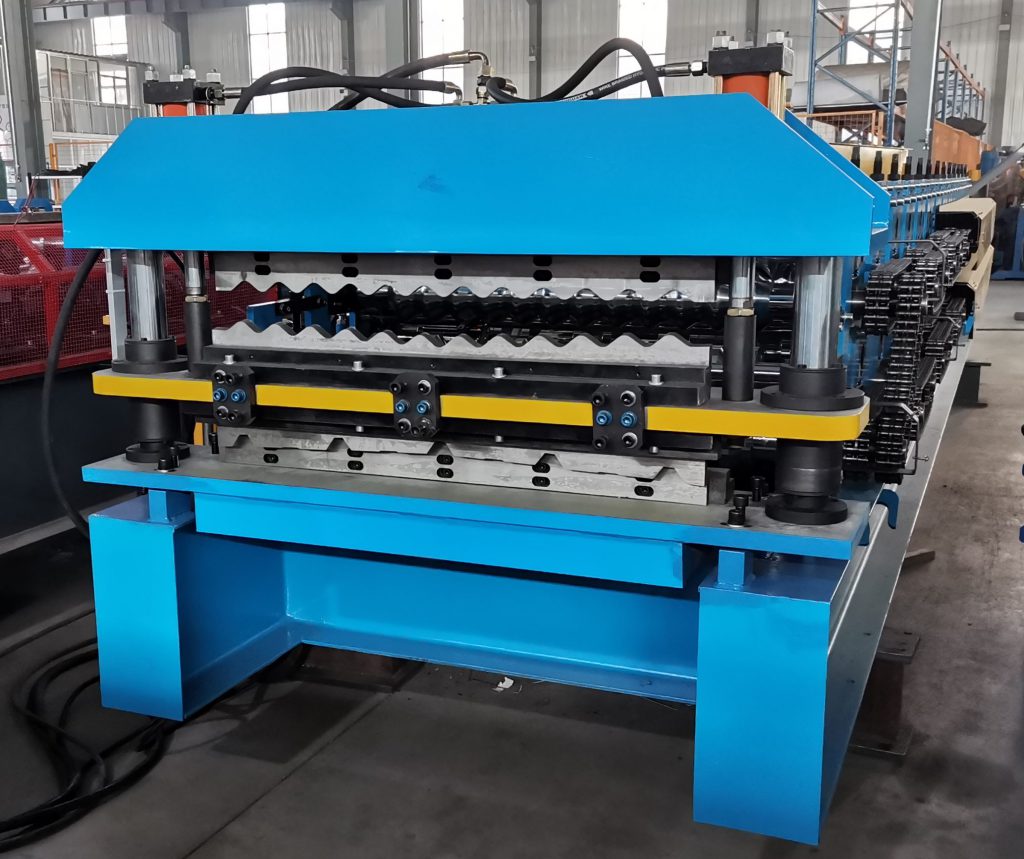 Bolivia 1000mm Sheet Roll Forming Machine