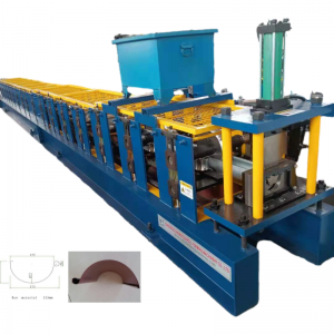 155mm Half Round Rain Gutter Roll Forming Machine