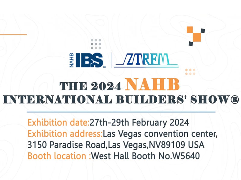 NAHB IBS-ZTRFM ATTEND THE ROLL FORMING MACHINE EXHIBITION