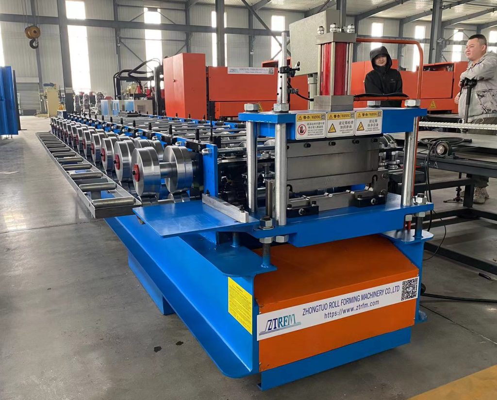 470 Tapered Bemo Standing Seam Roof Panel Roll Forming Machine