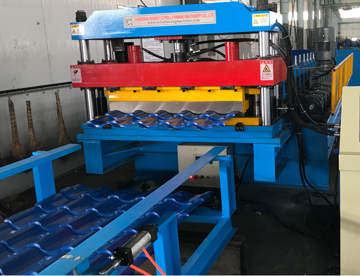 C20 C21 Adamante roof tile roll forming machine for Azerbaijan