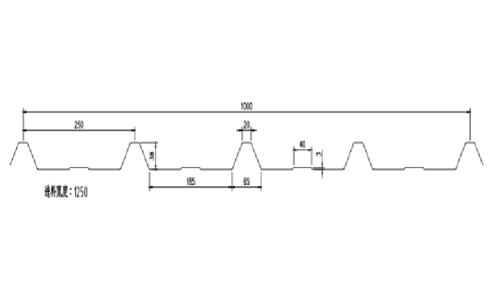 Roofing Sheet Roll Forming Machine for Egypt