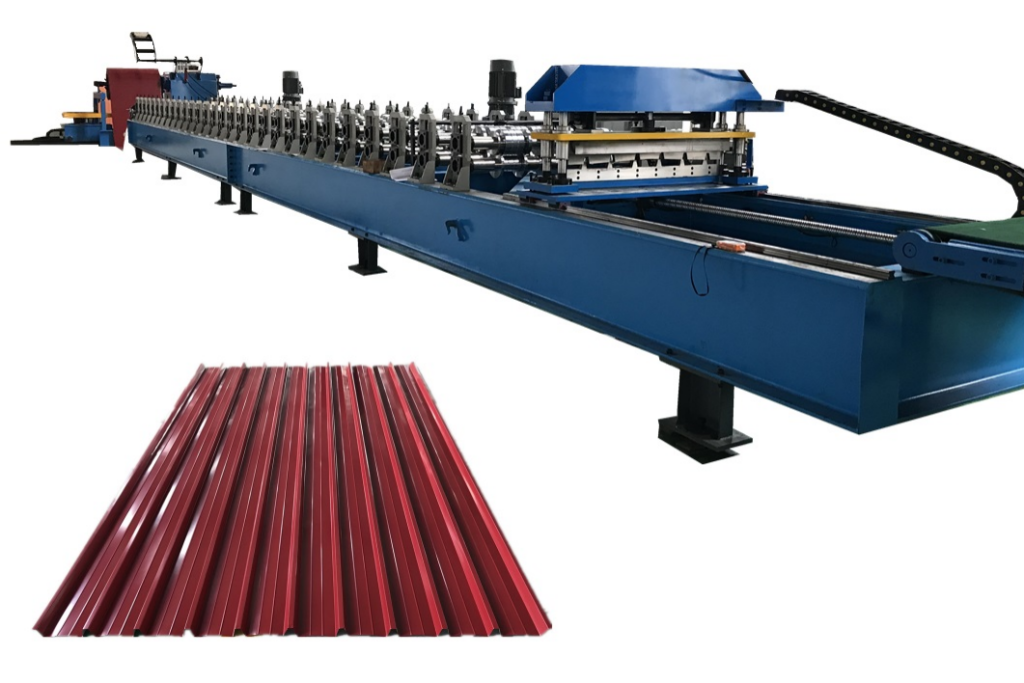 TN35 TN40 Roofing sheet roll forming machine for Algeria