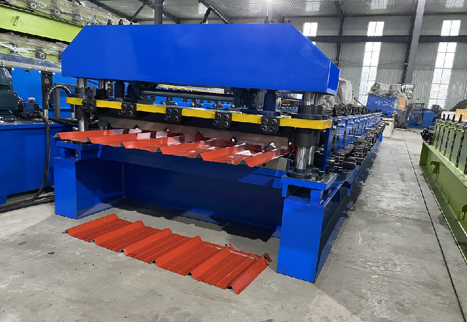 Trapezoidal sheet machine for Saudi Arabia