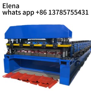 Trapezoidal Sheet Making Machine Made For Saudi Clients