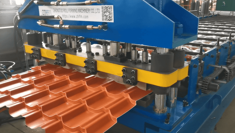 Tile Forming Machine High Speed Glazed Tile Roll Forming Machine Roof Tile Making Machine ...