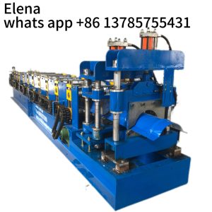 Metal Roof Ridge Cap Roll Forming Machine