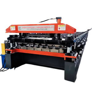 Exported to Mexico  TR101-R87 Roof Tile Making Machine