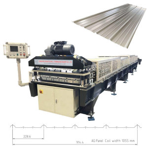 PBR R Panel Roll Former Ag Panel Roll Forming Machine