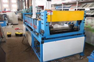 Galvanized Steel Profile Portable Standing Seam Roof Roll Forming Machine
