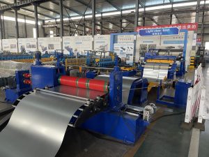 All-in-One Automatic Line for the Cut to Length and Slitting of Steel Coils