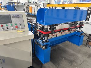 Fully Automatic IBR Roof Machine Trapezoidal Metal Roll Forming Machine