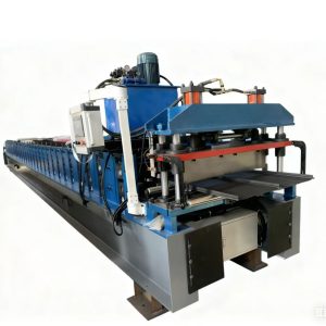 Standing Seam Metal Snap Lock Roofing Panel Making Roll Forming Machine
