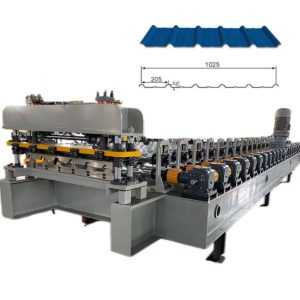 Hot Sale TR35 Trapezoid Metal Roofing Sheet Roll Forming Machine with Automatic Palletizing