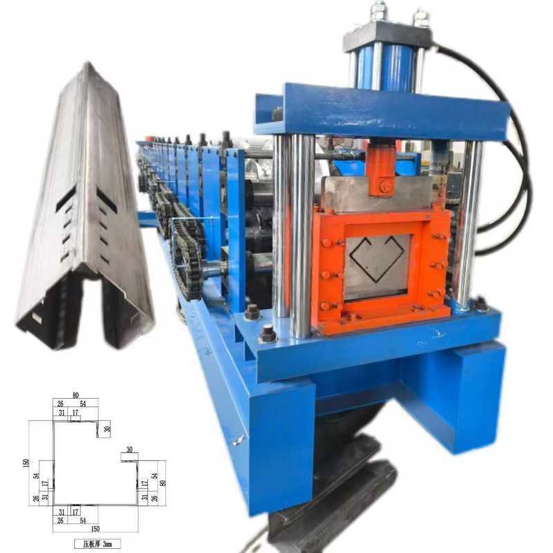 Container column Panel Roll Forming Machine - color steel roll forming ...