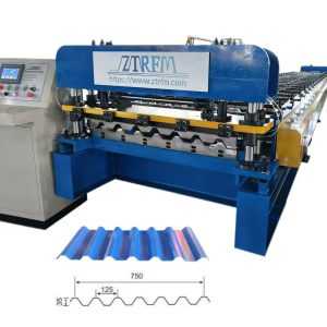 Automatic Trapezoidal IBR Roofing Sheets Roll Forming Machine