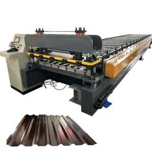 Metal Roofing Machine Trapezoidal Colored Steel Roof Panel Roll Forming Machine